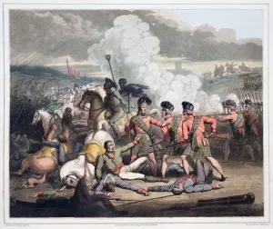 Thales Fielding Prints: Battle of Vimeiro, Portugal, 1st August 1808 (1819). Artist: T Fielding