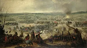 Cannon Prints: Battle of Vimpfen on 6 May 1622, 1634. Creator: Sebastian Vrancx