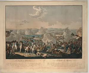 Battle Field Prints: The Battle of Wagram. Artist: Rugendas, Johann Lorenz, the Younger (1775-1826)