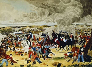 Arthur Wellesley Gallery: Battle of Waterloo, 18 June 1815 (1888). Artist: John Atkinson II