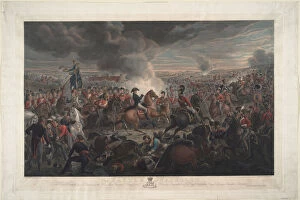Sauerweid Gallery: The Battle of Waterloo. Artist: Sauerweid, Alexander Ivanovich (1783-1844)