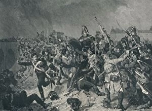 Fritz Gallery: Battle at Znaim, July 11, 1809, (1896). Artist: M Haider