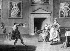 Battledore and Shuttlecock, 1743. Artist: Nathaniel Parr