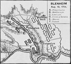 Bayern Gallery: The Battlefield of Blenheim, c1895, (1903)
