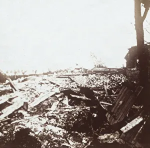 West Flanders Prints: Battlefield, Roeselare, Flanders, Belgium, c1914-c1918
