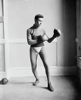 Pugilist Prints: Battling Mantell, between c1910 and c1915. Creator: Bain News Service