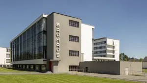 The Bauhaus building, Dessau, Germany, 2018. Artist: Alan John Ainsworth