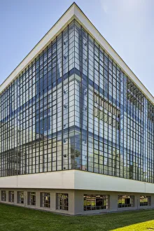 The Bauhaus building, Dessau, Germany, 2018. Artist: Alan John Ainsworth