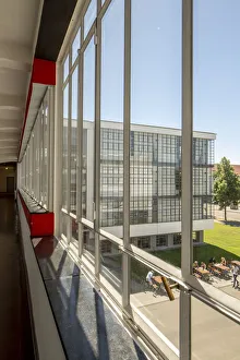The Bauhaus building, Dessau, Germany, 2018. Artist: Alan John Ainsworth