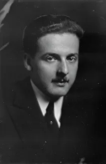 Baumgarten, Mr. portrait photograph, 1917 Nov. 5. Creator: Arnold Genthe