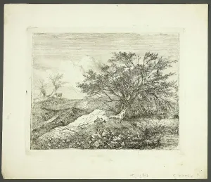 Norwich School Prints: At Bawburgh, 1813. Creator: John Crome