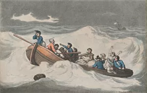 Bay Of Biscay Collection: Bay of Biscay, September 1789. September 1789. Creator: Thomas Rowlandson