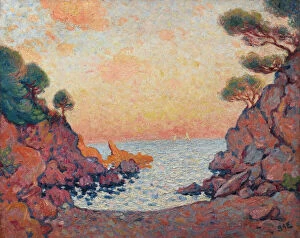 Sea Landscape Gallery: The bay of Le Lavandou, 1899. Creator: Espagnat, Georges, de (1870-1950)