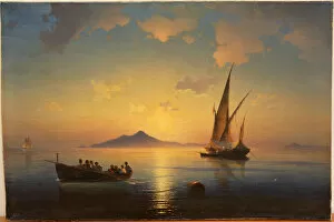 Sailing Ship Collection: The Bay of Naples, 1841