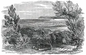 Emigration Prints: Bay and Settlement of Natal, now D'Urban, 1850. Creator: Unknown