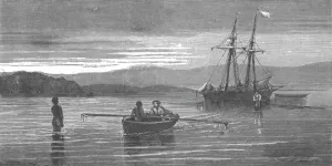 Bay of St. Vincent, New Caledonia; Some Account of New Caledonia, 1875. Creator: Unknown