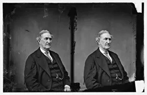 Diptych Collection: Bayard, Senator, between 1860 and 1870. Creator: Unknown