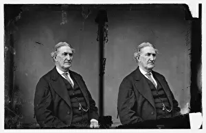 Diptych Collection: Bayard, Senator, between 1860 and 1870. Creator: Unknown