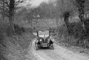 Bayliss Thomas Prints: Bayliss-Thomas of WJ Haward competing in the NWLMC London-Gloucester Trial, 1931