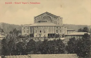 Bayreuth Prints: The Bayreuth Festival Theatre, 1900s
