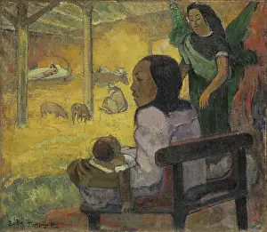 Nativity Prints: Be Be, (The Nativity), 1896. Creator: Paul Gauguin