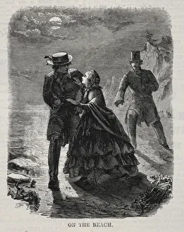 On the Beach, 1860. Creator: Winslow Homer (American, 1836-1910)