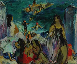 On the Beach, 1923. Creator: Eemu Myntti