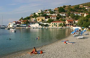 Beach, Assos, Kefalonia, Greece