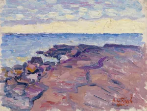 Beach cliffs, 1905. Creator: Alfred William Finch