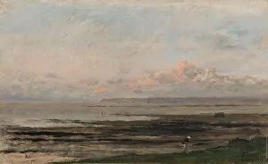 Beach at Ebb Tide, c.1850-c.1878. Creator: Charles Francois Daubigny