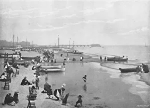 The Beach, Great Yarmouth, c1896. Artist: Alfred Price