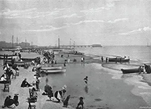 Sights And Scenes Prints: The Beach Great Yarmouth, c1900. Artist: Alfred Price