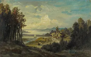 Knulson Johan Prints: Beach landscape, 1870-1879. Creator: Johan Knutson