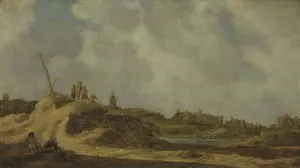 Sand Dune Prints: Beach picture, 1st half of 17th century. Creator: Maerten Fransz. van der Hulst
