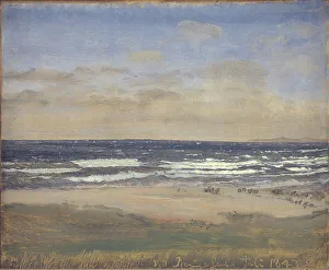 The Beach at Rågeleje, 1843. Creator: Peter Christian Thamsen Skovgaard
