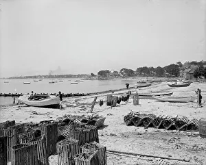 Beach, Swampscott, Mass. c1907. Creator: Unknown