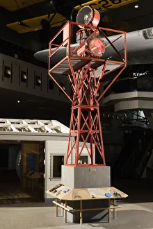Beacon Gallery: Beacon and Tower, Airway. Creator: Unknown