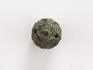 Spherical Prints: Bead, Goryeo period, 12th-13th century. Creator: Unknown