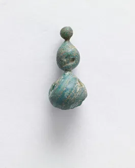Bead in the shape of a gourd, Goryeo period, 12th-13th century. Creator: Unknown