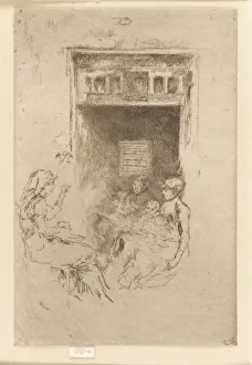 Bead Stringers, 1879-1880. Creator: James Abbott McNeill Whistler
