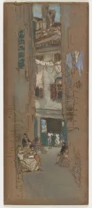 Bead Stringers, 1880. Creator: James Abbott McNeill Whistler