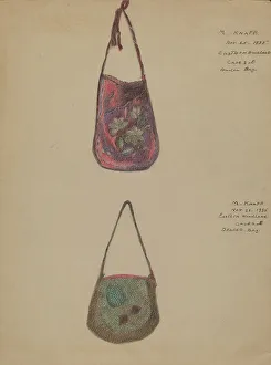 Beaded Bags, 1935. Creator: Margaret Knapp