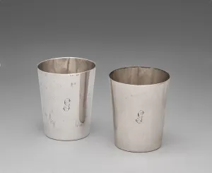 Initial Prints: Beaker, about 1800. Creator: Paul Revere