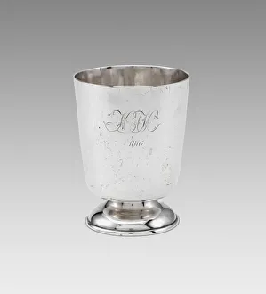 Beaker Prints: Beaker, 1816. Creator: William B. Heyer