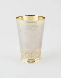 Drinking Glass Prints: Beaker, Augsburg, 1712 / 13. Creator: Unknown