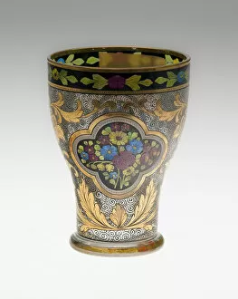 Bohemia Crystal Gallery: Beaker, Bohemia, c. 1830 / 50. Creator: Bohemia Glass