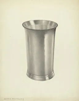 Beaker Prints: Beaker, c. 1937. Creator: Aaron Fastovsky