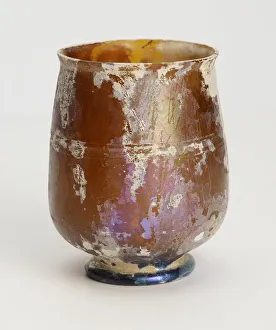 Beaker Prints: Beaker or Cup, 3rd-4th century. Creator: Unknown