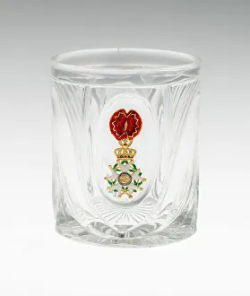 Paste Prints: Beaker, France, 1835 / 40. Creator: Unknown