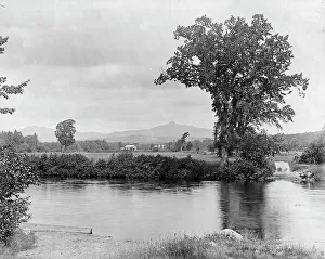 Bear Camp River and Chocorua Mountain, White Mountains, between 1900 and 1906. Creator: Unknown